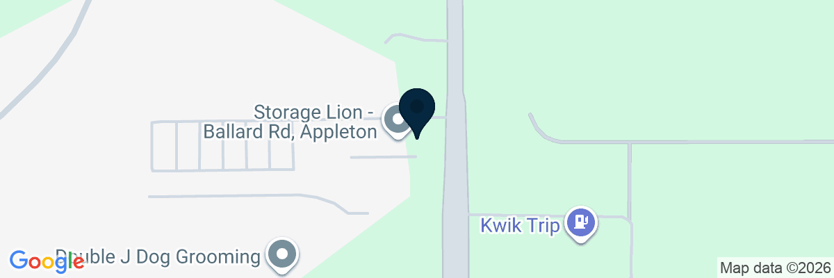 Map showing facility locations