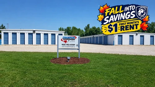 Champion Storage storage facility exterior view