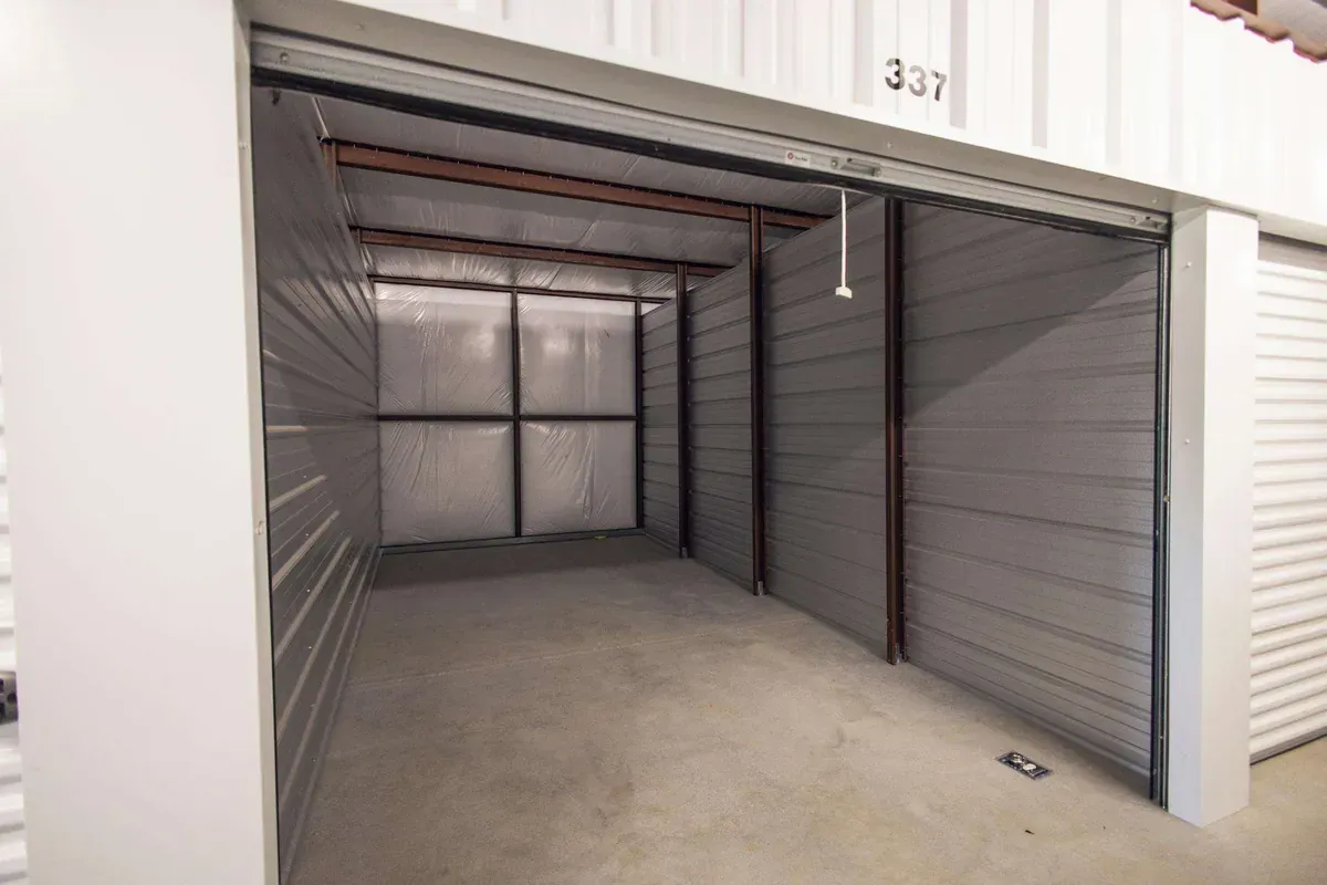 Climate controlled self storage unit