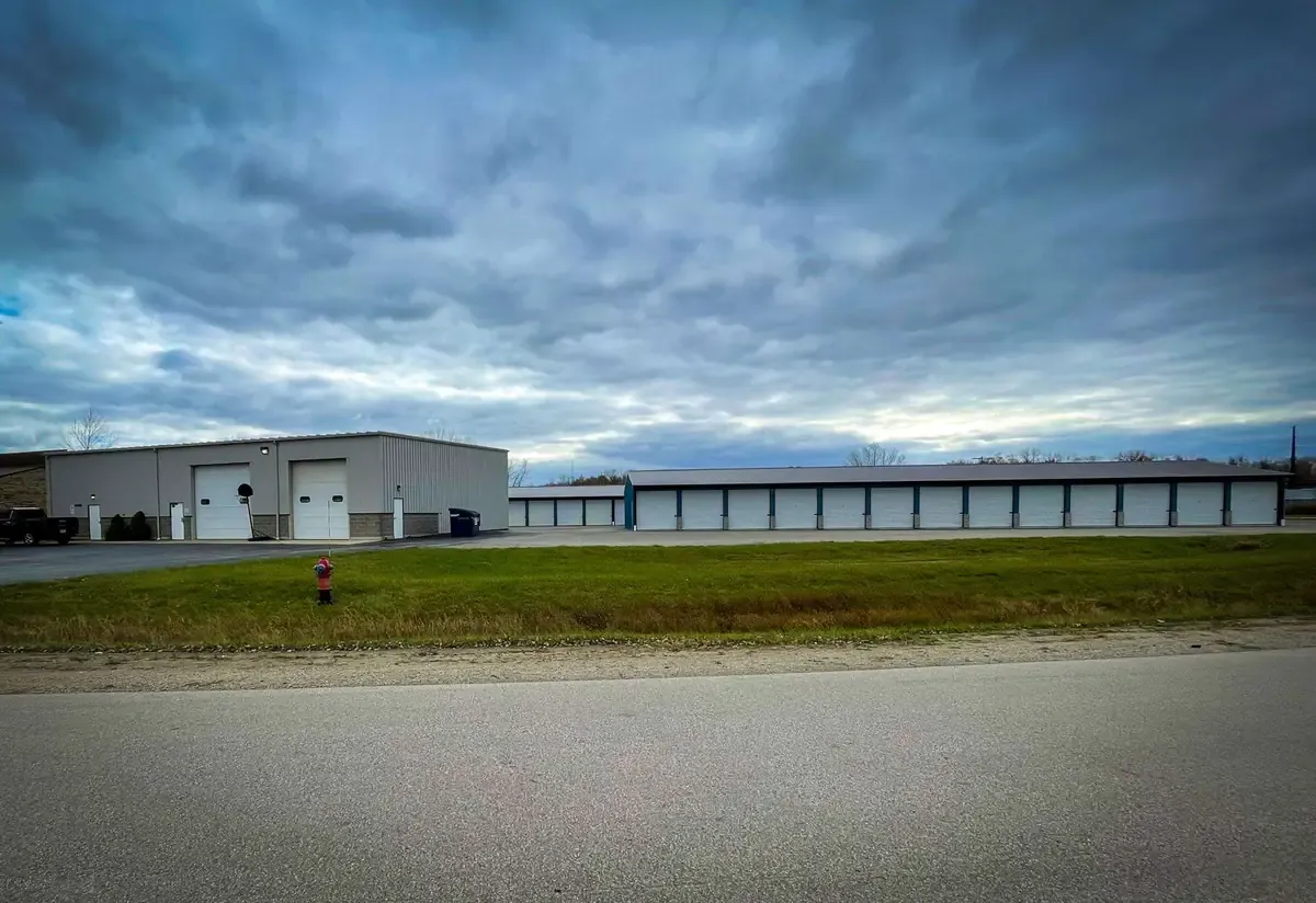 Easy access drive up self storage facility