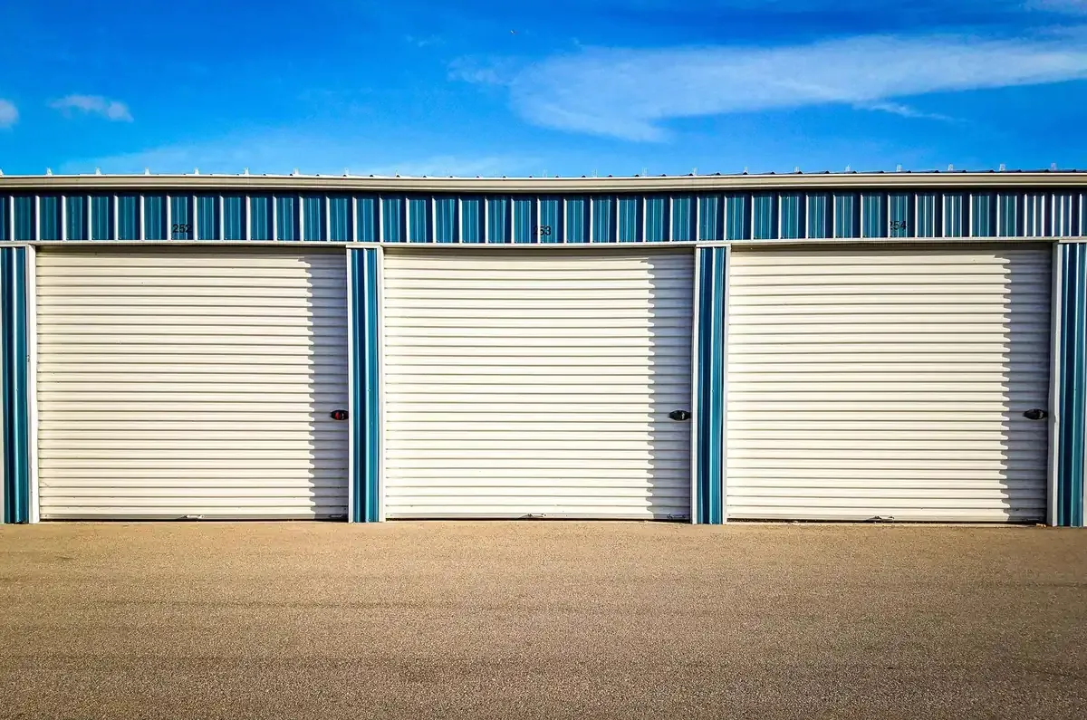 Easy access drive up self storage units