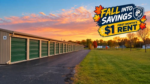 Lok Safe Storage - Cornell storage facility exterior view