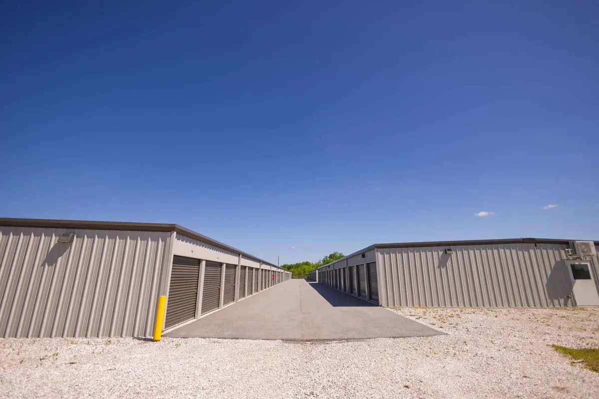 Multiple drive up self storage buildings