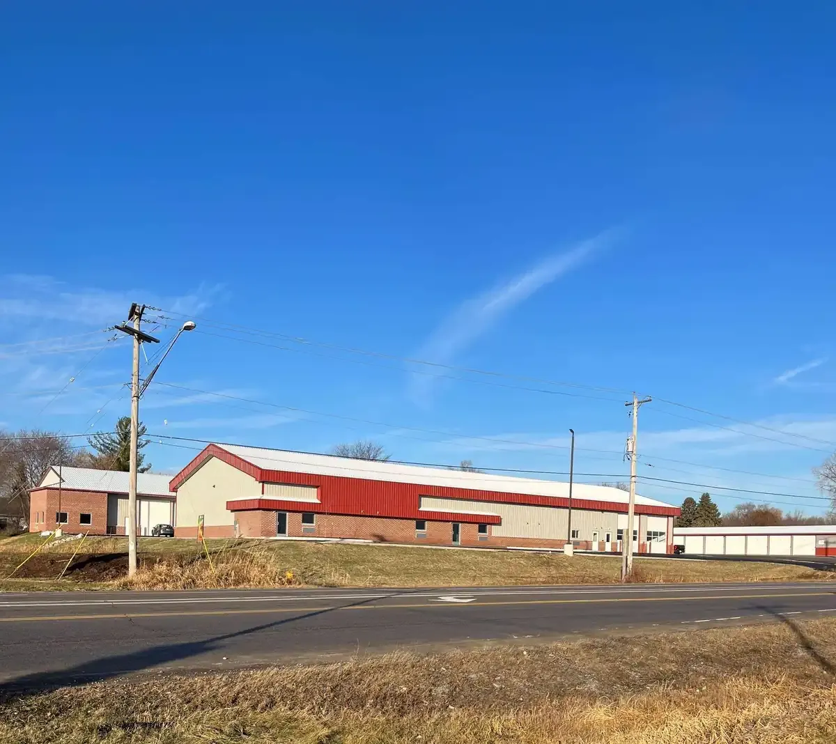 Multiple drive up self storage buildings