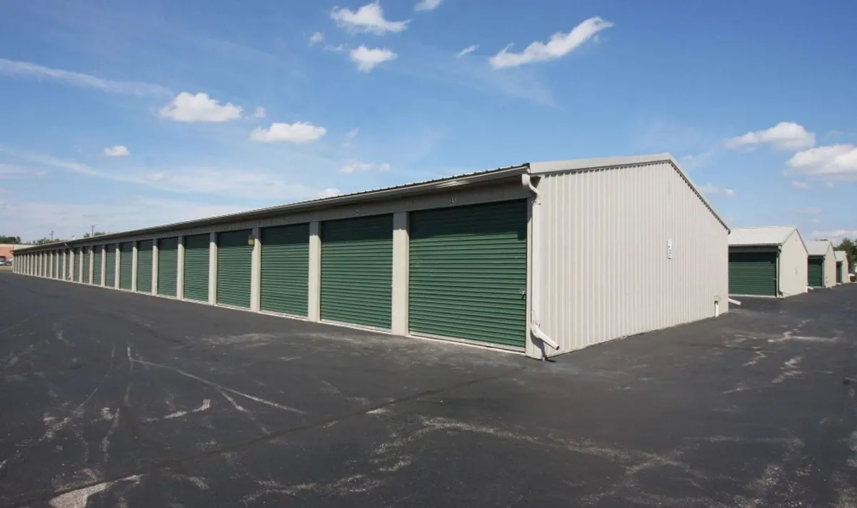 Multiple drive up self storage buildings