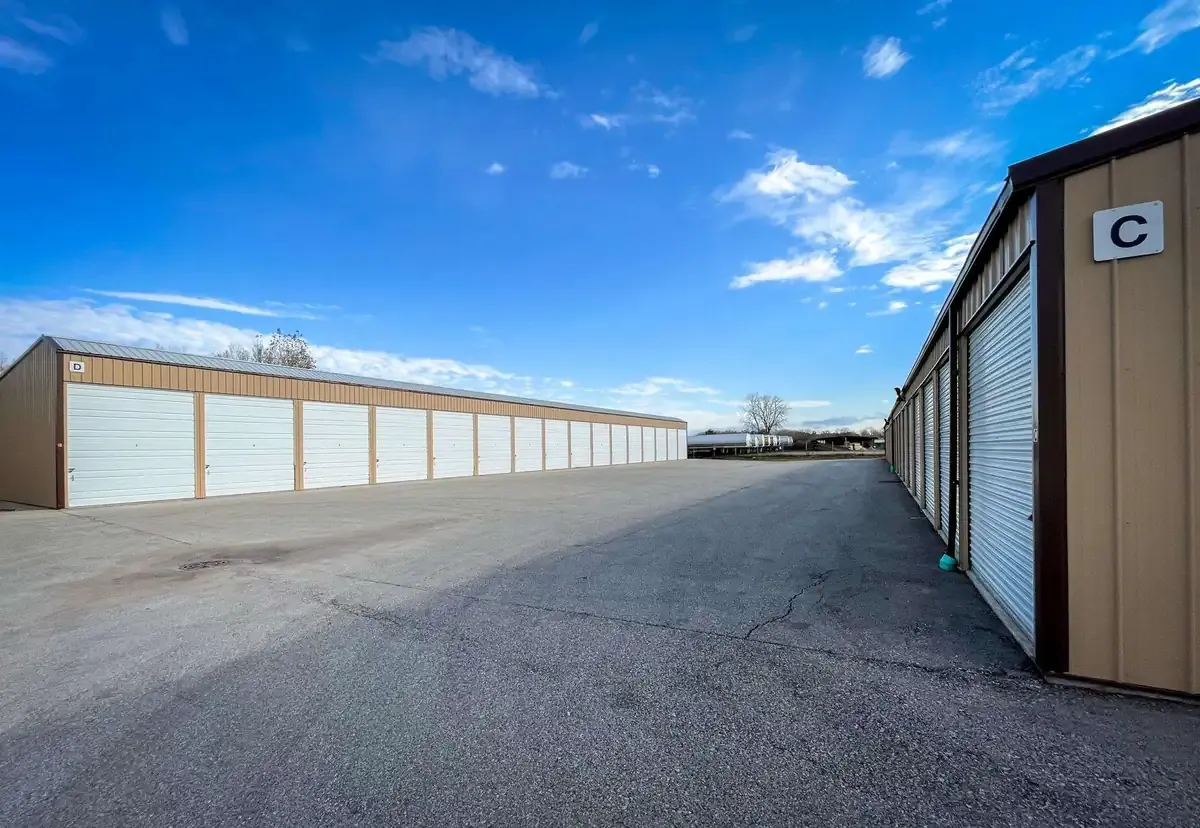 Multiple drive up self storage buildings