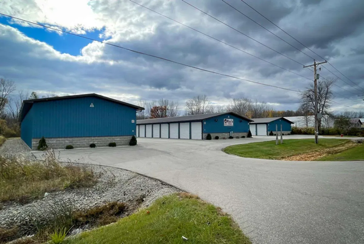 Multiple drive up self storage buildings