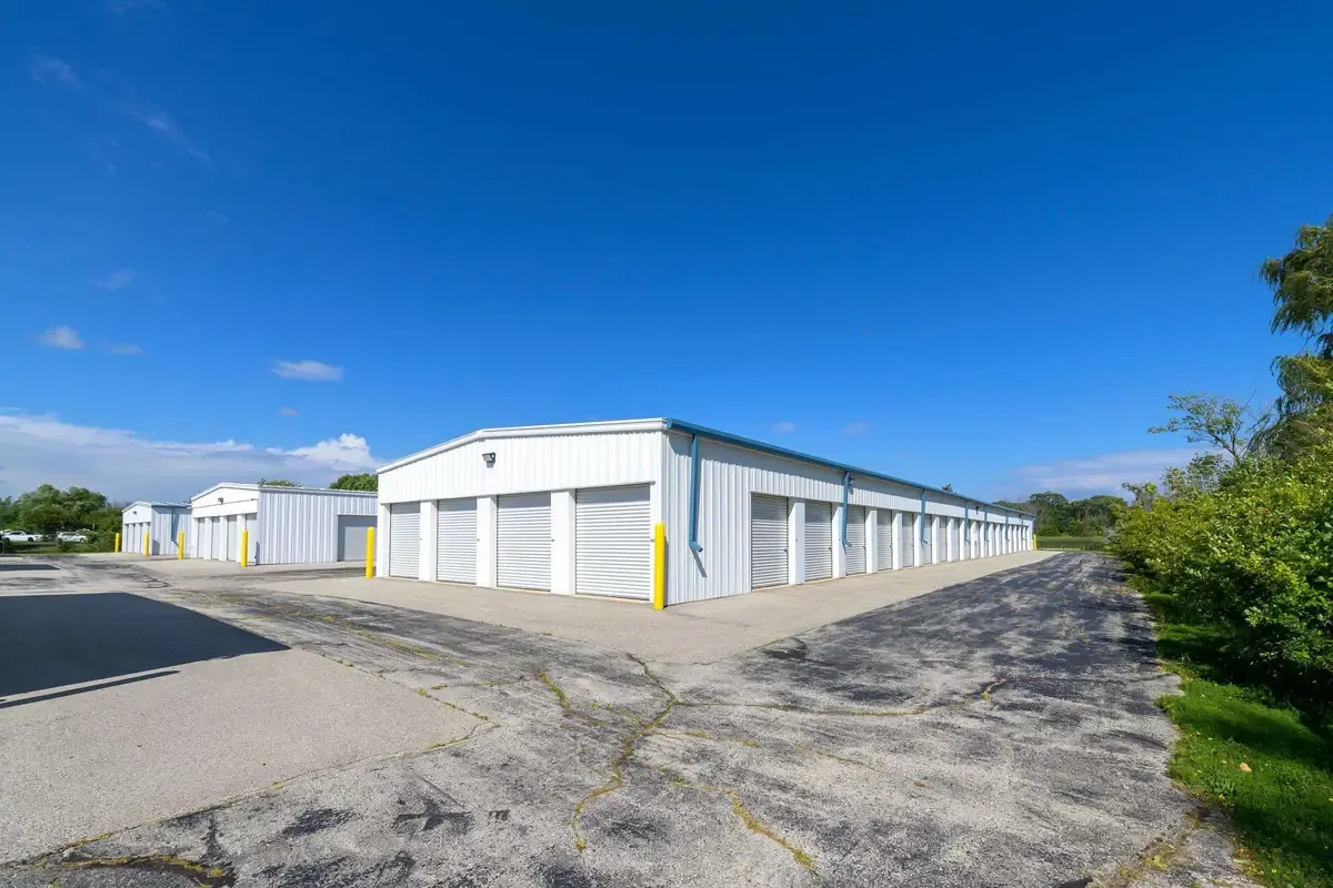 Multiple drive up self storage buildings