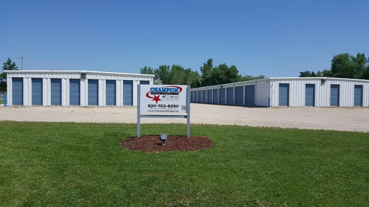 Multiple drive up self storage buildings