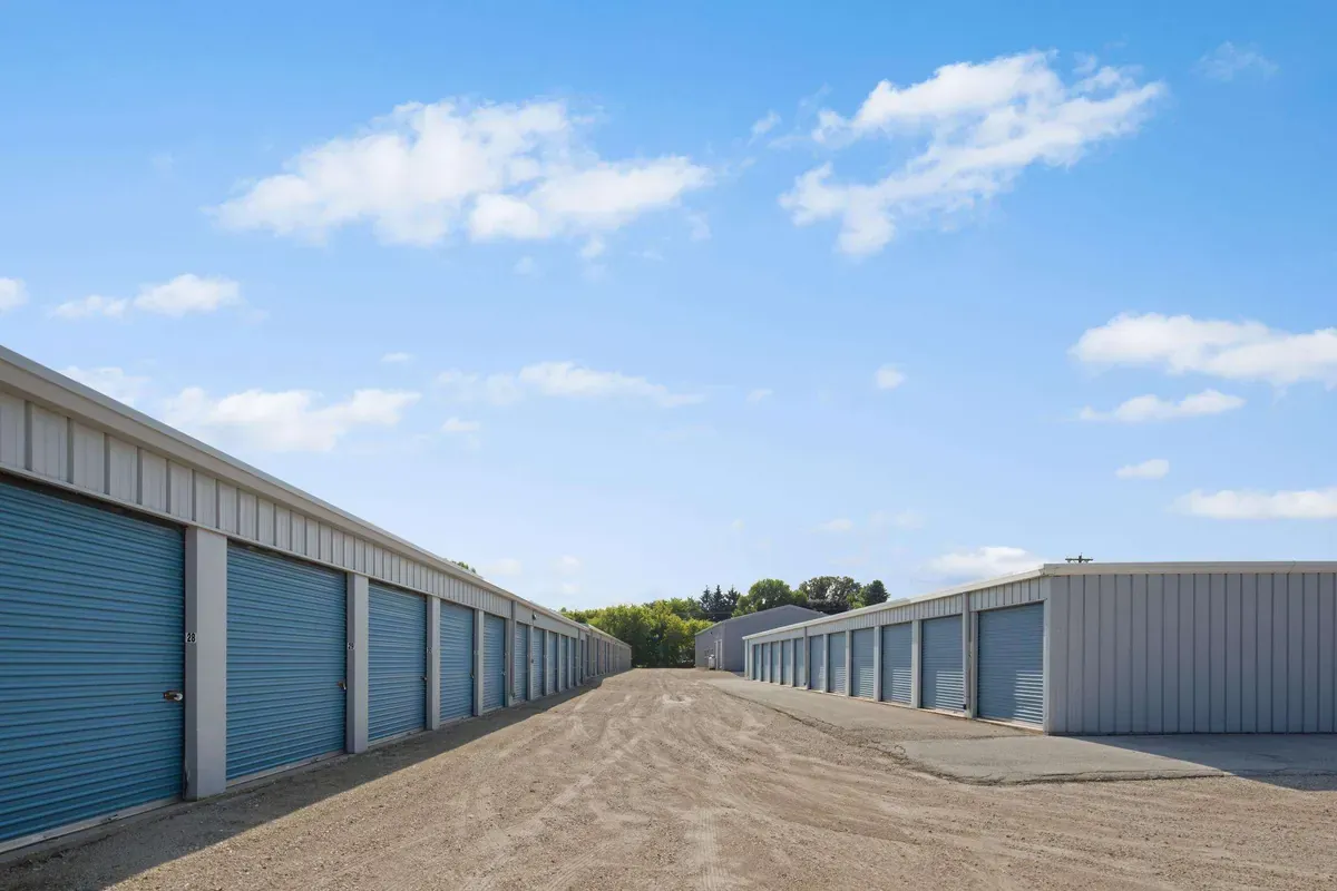 Multiple drive up self storage units