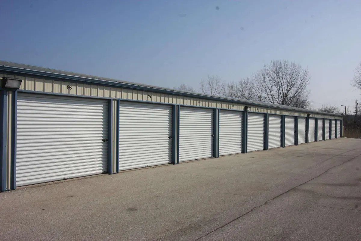 Multiple drive up self storage units