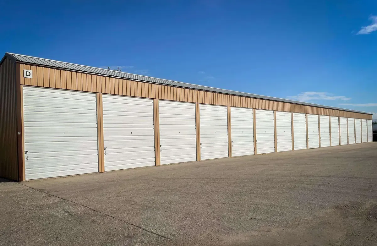 Multiple drive up self storage units