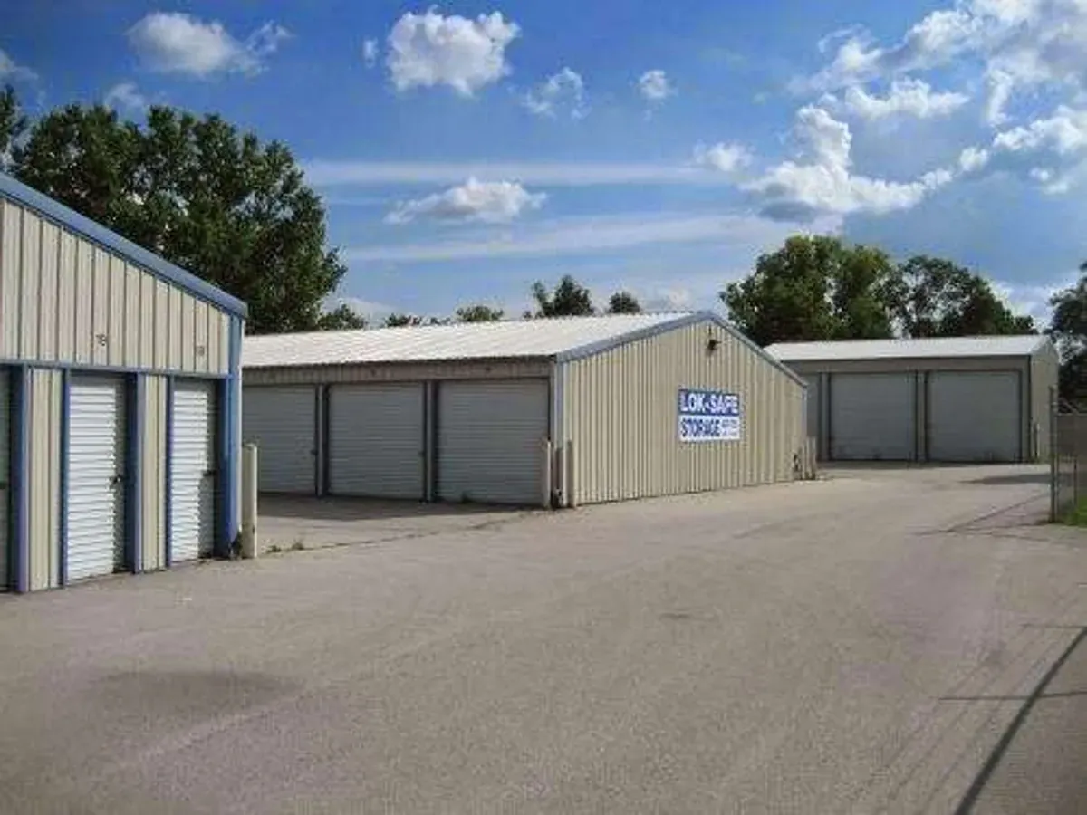 Multiple easy access drive up self storage buildings