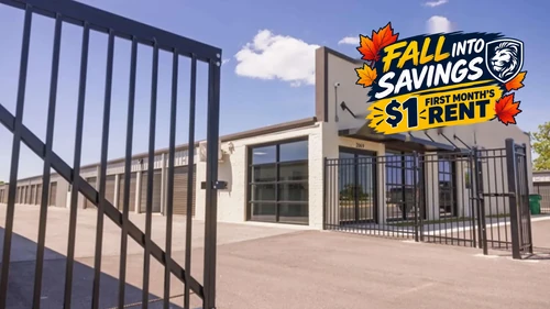 Storage Lion - Centerton storage facility exterior view