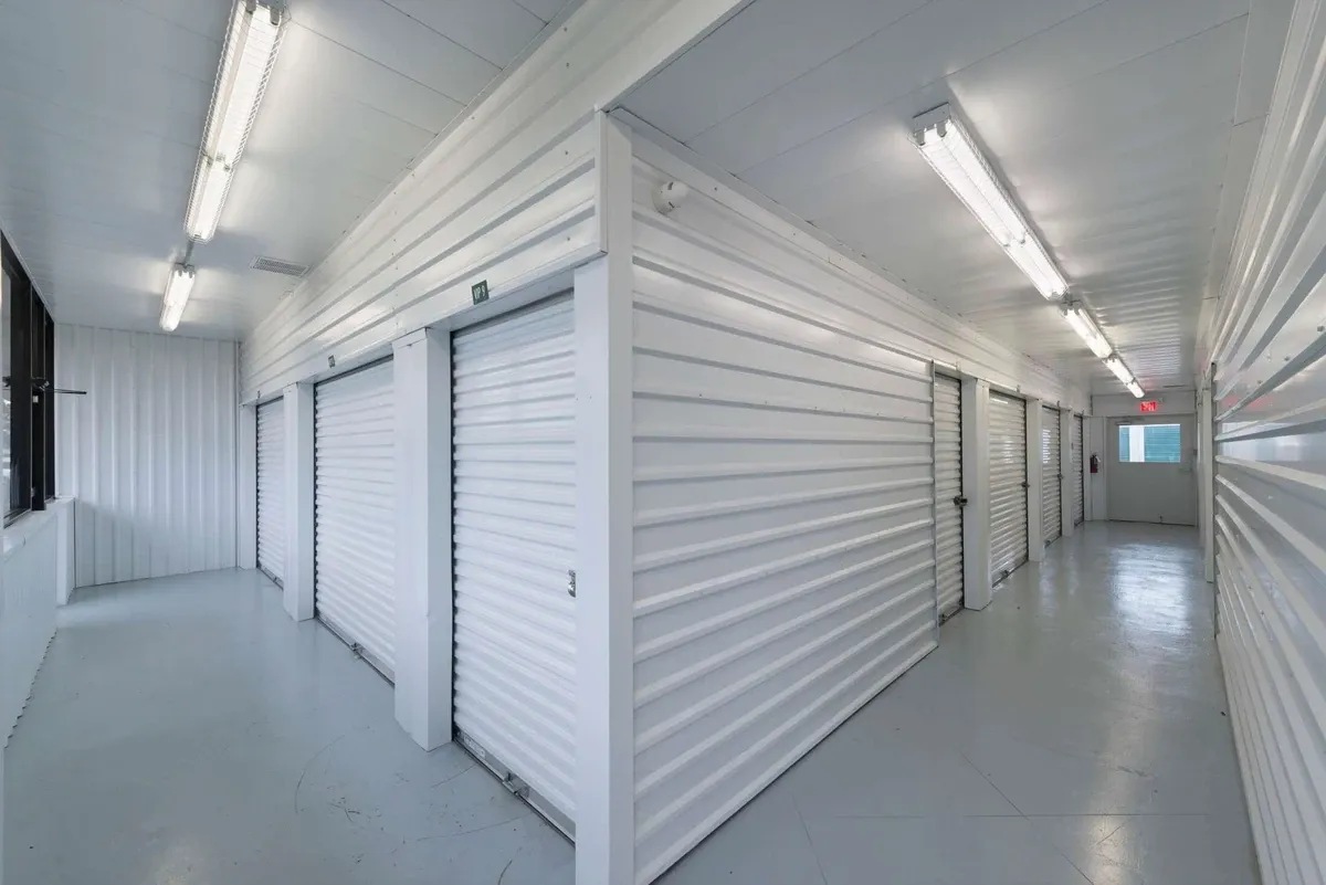 clean climate-controlled storage units