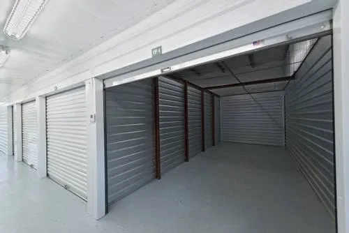 large and clean climate-controlled storage unit